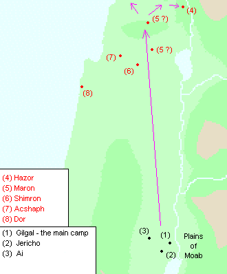 The Southern campaign