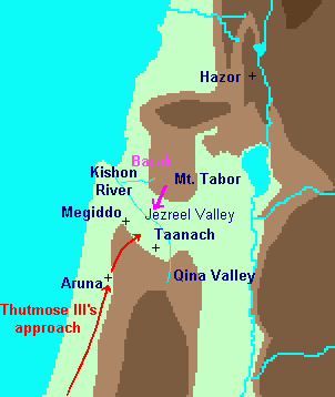 Megiddo Battle area